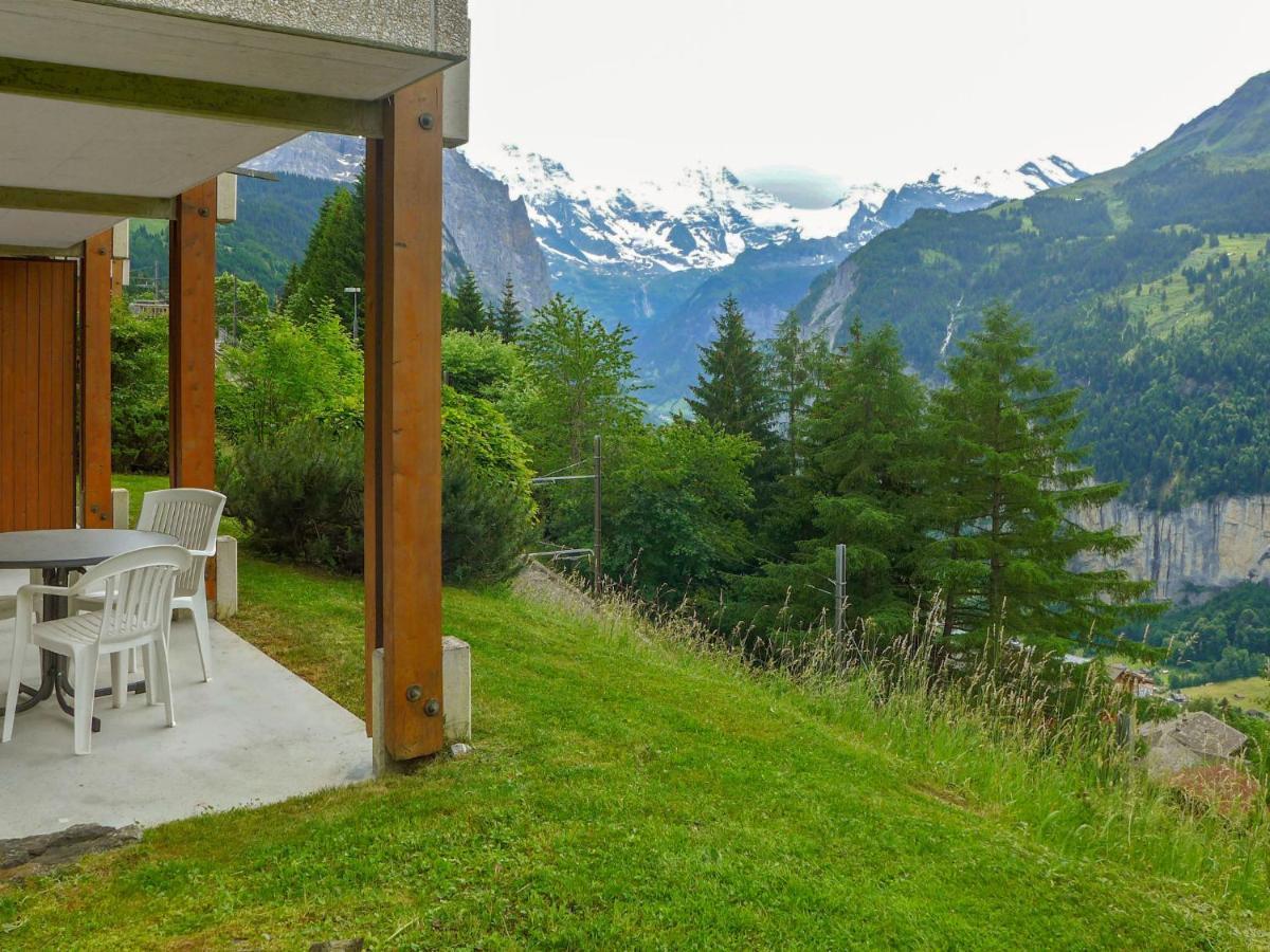 Apartment Primula Wengen Bagian luar foto